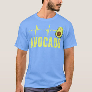 Cute Avocado Heartbeat, Vegan For Men Women, Guaca T-shirt