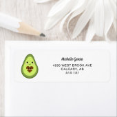 Cute avocado Heilige Guacamole Baby shower fiesta Etiket (Insitu)