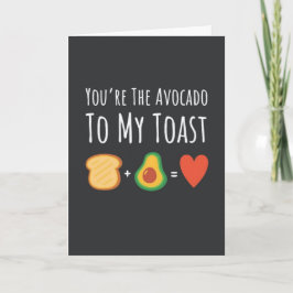 Cute Avocado Kaarten Fruit Vegan Vegetarisch