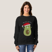 Cute Avocado Kerstmis Jumper Sweater (Voorkant volledig)