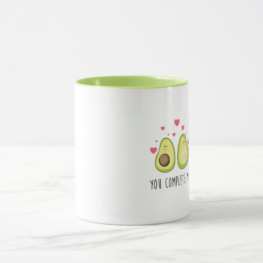 Cute avocado koppels, Avocado, Love, Gift, Mok (Midden)