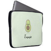 Cute Avocado-laptophoes Laptop Sleeve (Voorkant Rechts)
