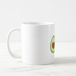 Cute Avocado Love Perfect Half Koffiemok