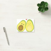Cute avocado-paar post-it® notes (Kantoor)