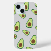 Cute Avocado Phone Case – Aesthetic Green Design (Achterkant)