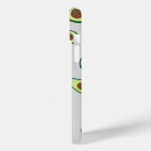 Cute Avocado Phone Case – Aesthetic Green Design (Achterkant / Links)