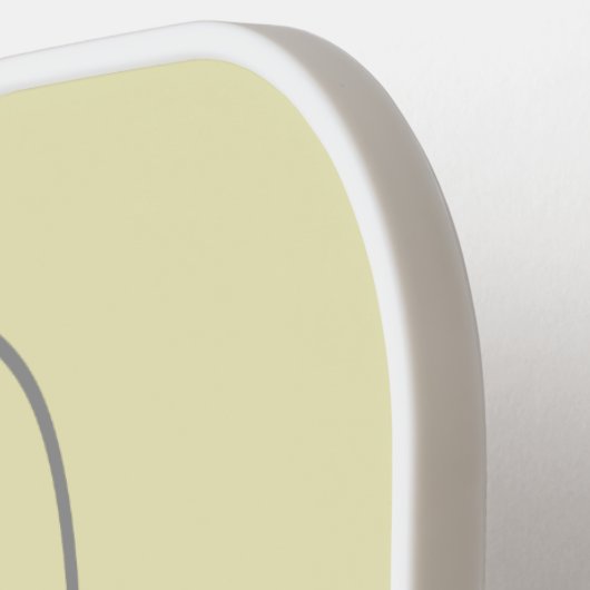 Cute avocado spring cartoon illustratie pickleball paddle (Links Detail)