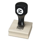 Cute avocado spring cartoon illustratie rubberstempel (Stempel)