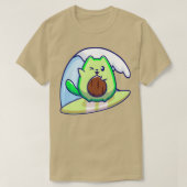 Cute Avocado Surfing Classic TShirt (Design voorkant)