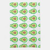 Cute Avocado Tea Towel Theedoek (Verticaal)