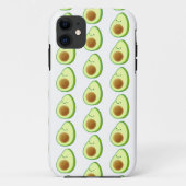 Cute Avocado Tekening Pattern Case-Mate iPhone Case (Achterkant)