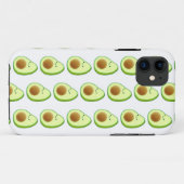 Cute Avocado Tekening Pattern Case-Mate iPhone Case (Achterkant (horizontaal))