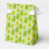 Cute Avocado Tent Favor Box Bedankdoosjes (Achterkant)