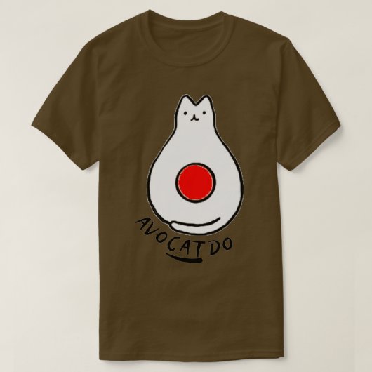 Cute AVOCATDO T-shirt (Design voorkant)