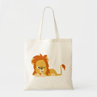 Cute Awake Cartoon Lion Bag Tote Bag