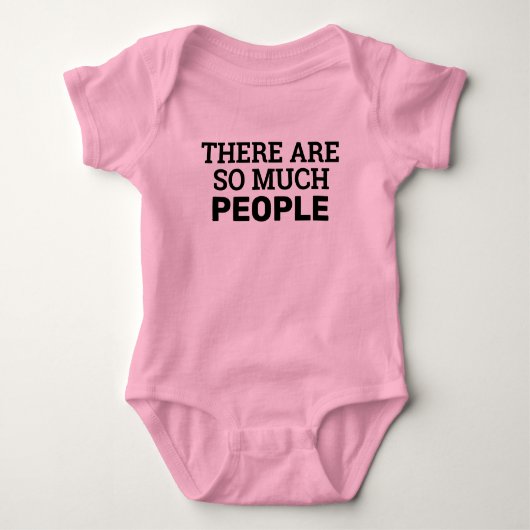 Cute Aww Funny Custom New Born Toddler Talk Romper (Voorkant)