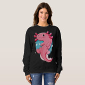 Cute Axolotl Animal Trui (Voorkant volledig)