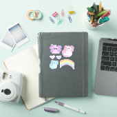 Cute Axolotl Collectie Sticker (iPad Cover)