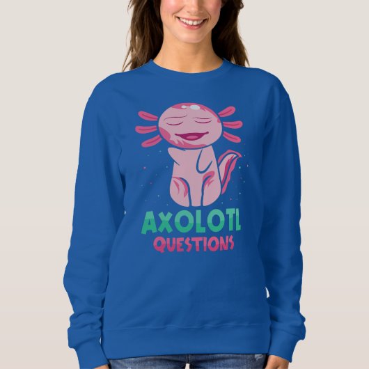 Cute Axolotl Gezegden Kinder outfit & Axolotl Trui (Voorkant)