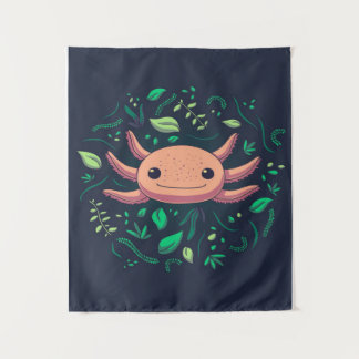 Cute Axolotl Gift| Axolotl for Birthday Wandkleed