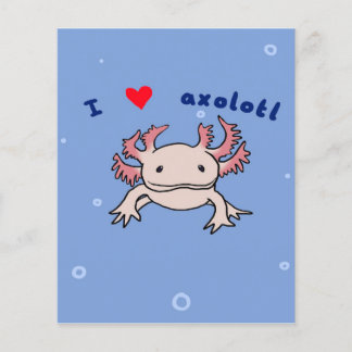 Cute Axolotl Gift| Axolotl voor Valentijns