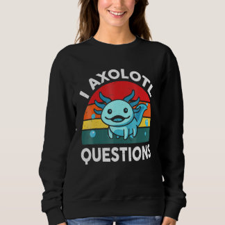 Cute Axolotl I Axolotl Vragen Retro Trui