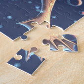 Cute axolotl in water legpuzzel (Zijkant)