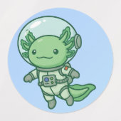 Cute Axolotl Karakter Sticker Vel (Design 1)