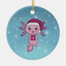 Cute Axolotl Kerstmis