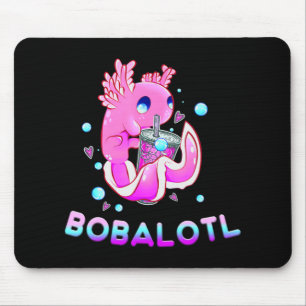 Cute Axolotl Lover Bobalotl Boba Kawaii Anime Japa Muismat