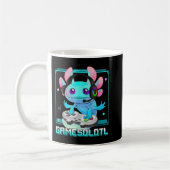 Cute Axolotl Lover Gamesalotl Gaming Axolotl Kinde Koffiemok (Links)