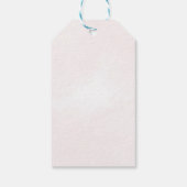 Cute Axolotl Meisje Verjaardag Bedankt Label Cadeaulabel (Achterkant)