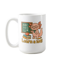 Cute Axolotl Teacher T-Shirt | Learn a Lotl Kawaii