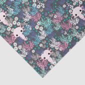 Cute Axolotl-weefselpapier Tissuepapier (Detail)