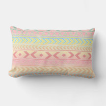 Cute Aztec Influenced Pattern in Pastel Colors
