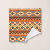 Cute Aztec Pattern Towel Set Bad Handdoek (Wasdoekje)