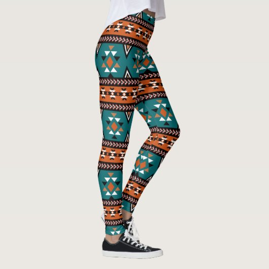 Cute Aztec Print Leggings (Rechts)
