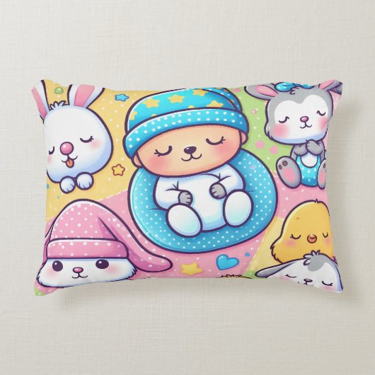 Cute Baby Accent Kussen (Voorkant)