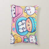 Cute Baby Accent Kussen (Achterkant (Verticaal))