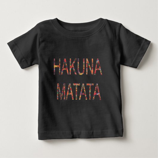 Cute Baby African  Colors Hakuna Matata (Voorkant)