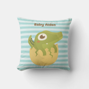 Cute Baby Alligator Ei Nursery Kamer Decoratie Kus Kussen