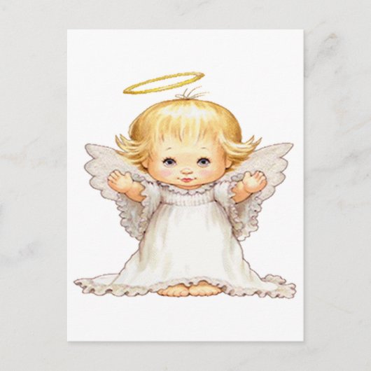 Cute Baby Angel Briefkaart (Voorkant)