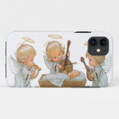 Cute Baby Angels in het Manger iPhone 5 Hoesje (Achterkant (horizontaal))