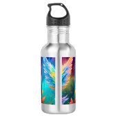 Cute Baby angle Colorful Design Waterfles (Achterkant)