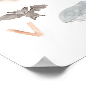 Cute Baby Animal Alphabet Poster (Hoek)