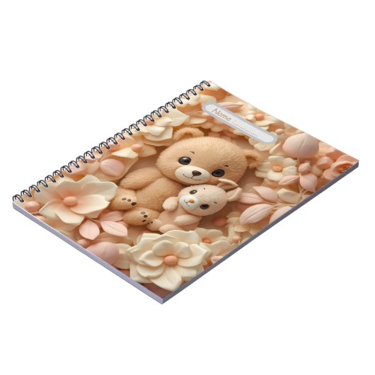 Cute Baby Animals Notebook Notitieboek (Linkerzijde)