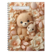 Cute Baby Animals Notebook Notitieboek (Voorkant)