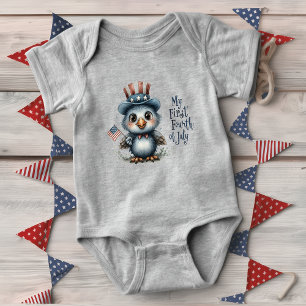 Cute Baby Arend Vier Juli Romper