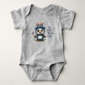 Cute Baby Arend Vier Juli Romper (Voorkant)