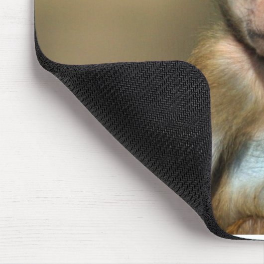 Cute Baby Baboon Mousemat/Mousepad Muismat (Hoek)